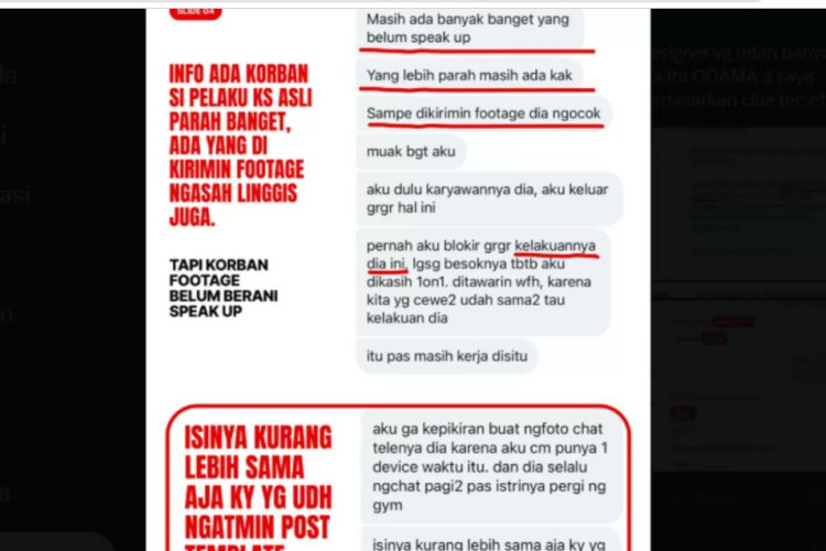 Diduga Lakukan Pelecehan, Happy Tri Miliarta Pendiri Odama Studio Privat Akun Instagram!