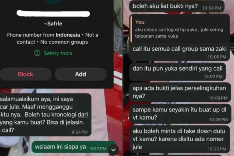 Link Video CCTV Jule Yuka Full Tanpa Edit Bikin Netizen Geram, Begini Kata Safrie! 