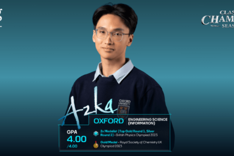 Profil dan Biodata Azka Hafizh Adziman, Lulus 3 Tahun dari Oxford University yang Kini Jadi Peserta Clash of Champions Season 3 2026