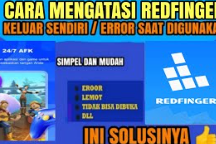 Penyebab 'Roblox Is Not Allow App Players And Will Now Close Redfinger' Beserta Cara Mengatasinya!