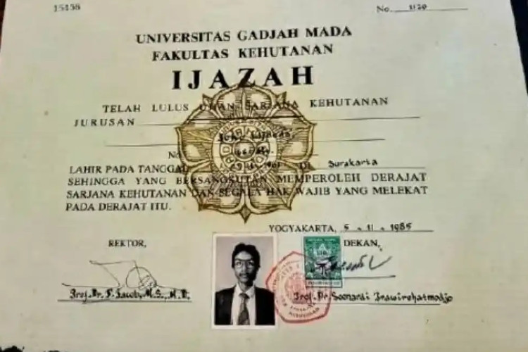 Siapa Topi Merah? Sosok Misterius yang Analisis Keaslian Ijazah Jokowi, Ternyata Bukan Orang Sembarangan