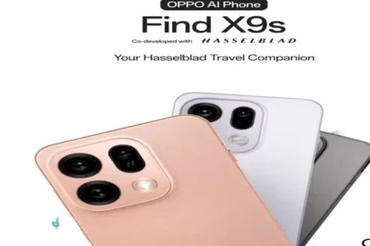 Bocoran Spesifikasi OPPO Find X9s: Diklaim Miliki Kamera Hasselblad dan Snapdragon 8 Gen 5 dengan Harga Ramah Kantong